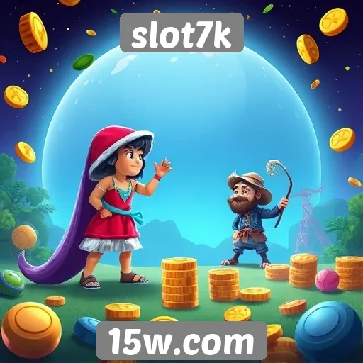 Variedade de jogos disponíveis no slot7k